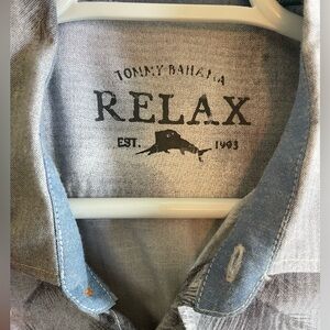 Tommy Bahama Relax Hawaiian Palm Long-Sleeve Button-Down Shirt